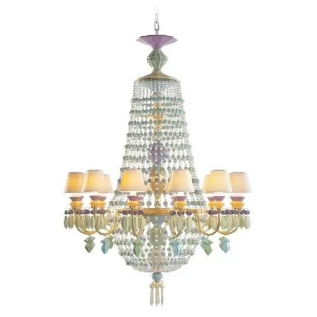 Winter Chandelier Palace 12 luci - Costa Azzurra - CE/UK - Lladro