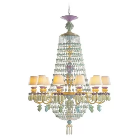 Winter Chandelier Palace 12 luci - Costa Azzurra - CE/UK - Lladro