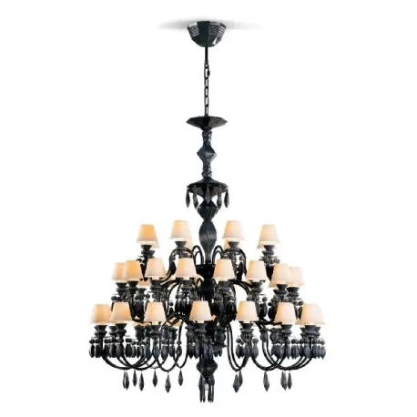 Belle de Nuit - Chandelier 40 luci - nero assoluto (CE/UK) - Lladro