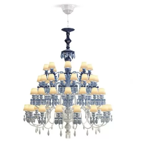 Belle de Nuit - Chandelier 56 luci - azzurro (CE/UK) - Lladro