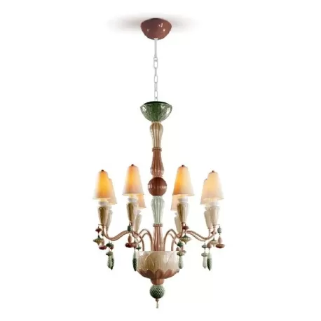 Ivy e Seed Chandelier 8 luci (S) (spezie) (CE/UK) - Lladro