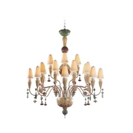 Ivy e Seed Chandelier 20 luci (M) (spezie) (CE/UK) - Lladro