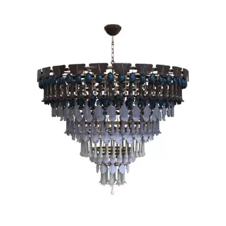 Seasons Chandelier Cm. 140 - Inverno (CE/UK) - Lladro