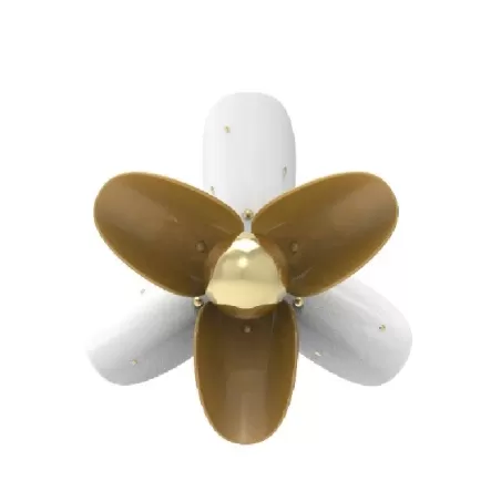 Blossom applique muro (bianco - oro) (CE/UK) - Lladro