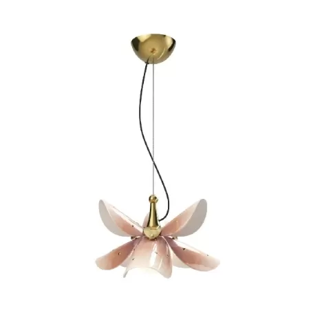 Blossom lampada sospesa(rosa - oro) (CE/UK) - Lladro
