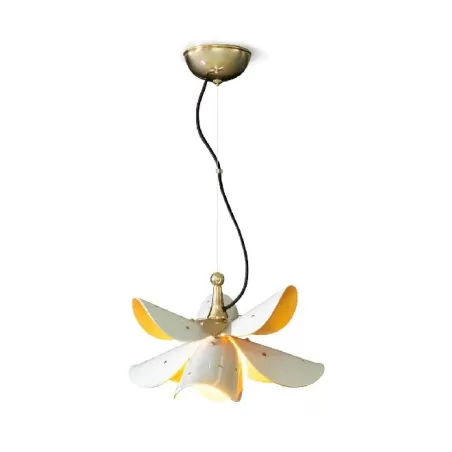 Blossom Lampada sospesa (bianco - oro) (CE/UK) - Lladro