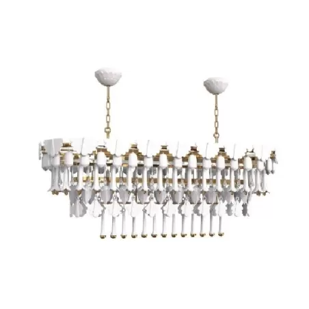 Seasons Chandelier Cm. 150 ovale - Alba (CE/UK) - Lladro