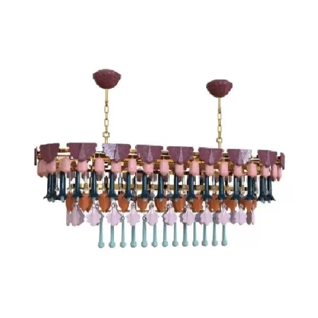 Seasons Chandelier Cm. 150 ovale - Autunno (CE/UK) - Lladro