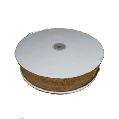 Nastro organza con bordi in raso Mm.40 bianco crema Mt.1- Thun