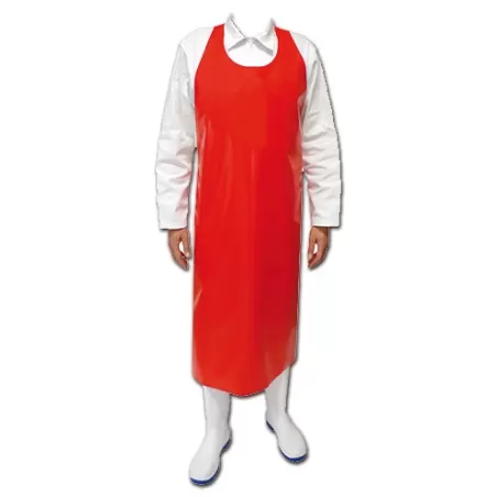 Grembiule Monobloc Rosso Cm. 125 x 90 spessore 300µm - Sanelli Ambrogio