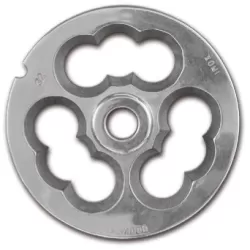 Piastre tritacarne inox a 3 fori n° 10/12 - Sanelli Ambrogio