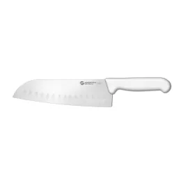 Supra - Coltello "Santoku", lama alveolata Cm. 20 Bianco - Sanelli Ambrogio