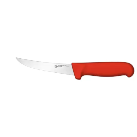 Supra - Coltello disosso curvo flessibile Cm. 13 Rosso - Sanelli Ambrogio