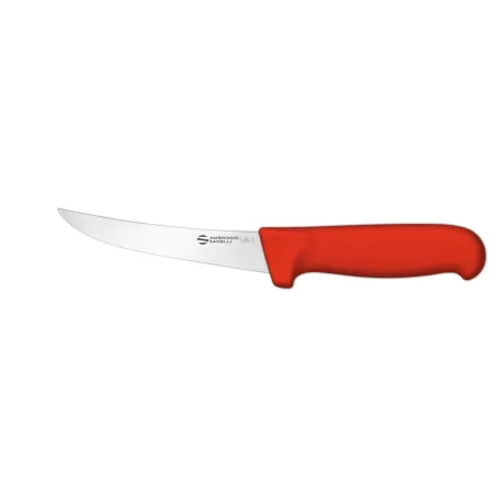 Supra - Coltello disosso curvo flessibile Cm. 13 Rosso - Sanelli Ambrogio