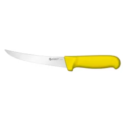 Supra - Coltello disosso curvo flessibile Cm. 15 Giallo - Sanelli Ambrogio
