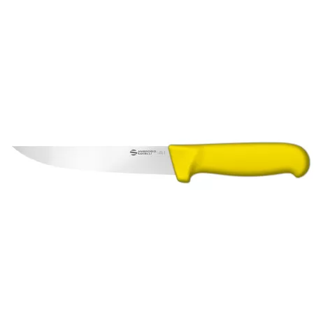 Supra - Coltello disosso retto Cm. 18 Giallo - Sanelli Ambrogio