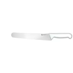 Supra - Coltello panettiere, dentatura micro lama Cm. 26 Bianco - Sanelli Ambrogio