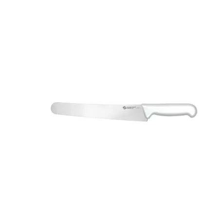 Supra - Coltello panettiere, dentatura micro lama Cm. 26 Bianco - Sanelli Ambrogio
