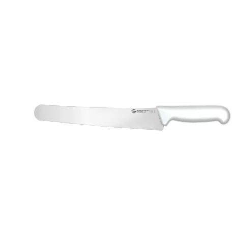 Supra - Coltello panettiere, dentatura soft lama Cm. 26 Bianco - Sanelli Ambrogio