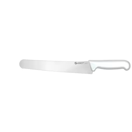 Supra - Coltello panettiere, dentatura soft lama Cm. 26 Bianco - Sanelli Ambrogio