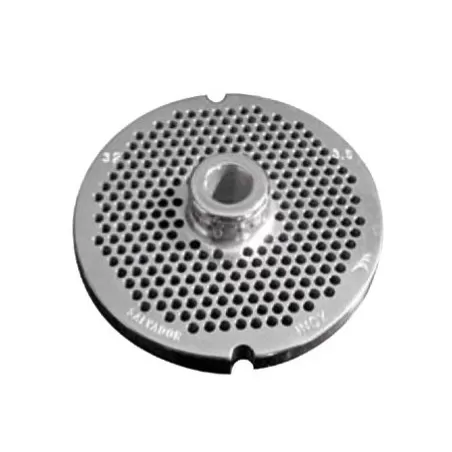 Piastre tritacarne inox n° 10/12 fori mm 4,5-20 - Sanelli Ambrogio