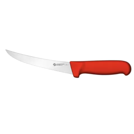 Supra - Coltello disosso curvo semi-rigido Cm. 15 Rosso - Sanelli Ambrogio