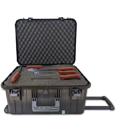 Caravel Trolley Barbeque 15 coltelli e 7 accessori - Sanelli Ambrogio