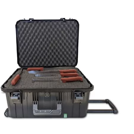 Caravel Trolley Barbeque 15 coltelli e 7 accessori - Sanelli Ambrogio