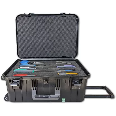 Caravel Trolley Tecna haccp 13 coltelli e 9 accessori - Sanelli Ambrogio