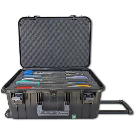 Caravel Trolley Tecna haccp 13 coltelli e 9 accessori - Sanelli Ambrogio