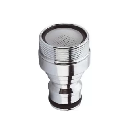 Adattatore aeratori cromato M24 ottone 108b Aquatech