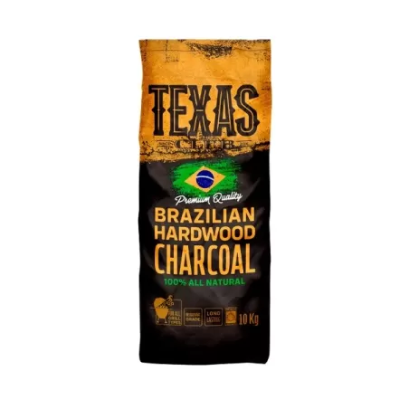 Carbone di latifoglie 10Kg Brazil - Texas Club