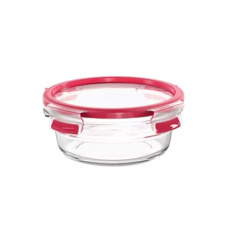 Clip & Close Vetro, Contenitore salvafreschezza rotondo 0,6 lt. - Emsa