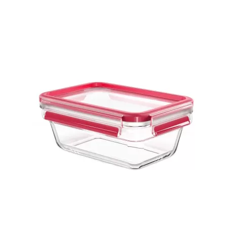 Clip & Close Vetro, Contenitore salvafreschezza rettangolare 0,85 lt. - Emsa