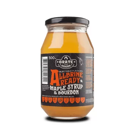 Salamoia AllBrine - Ready Maple&Bourbon Syrup - Grate Goods