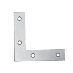 Angolo rinforzo zincato Mm.80