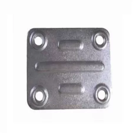 Lastrina quadra zincata Mm.40x38