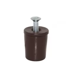 Tappo arresto avvolgibili Mm.30 marrone