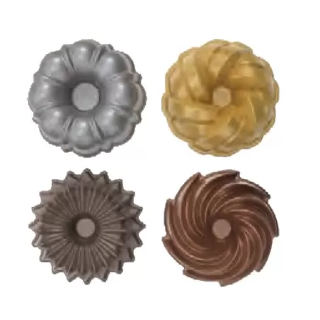 Set di 4 magneti bundt - Nordic Ware