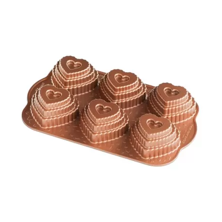 Stampo tiered heart cakelet - Nordic Ware