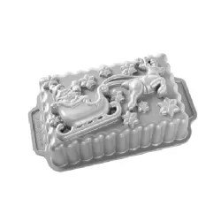 Stampo santa's sleigh loaf - Nordic Ware
