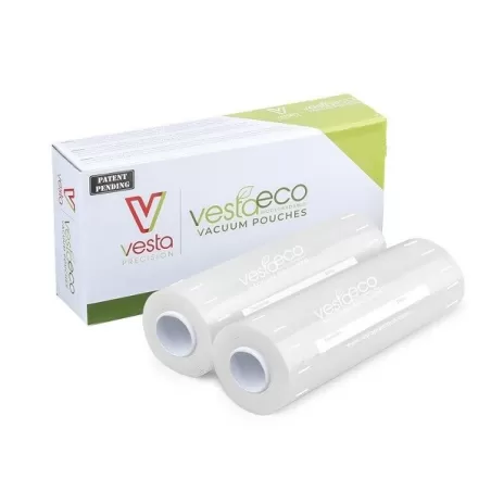 Confezione 2 rotoli goffrati biodegradabili Cm.20x609 - Vesta