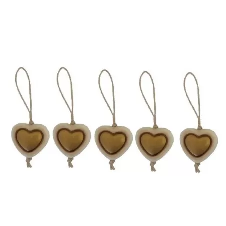 Set 5 chiudipacco cuore - Thun