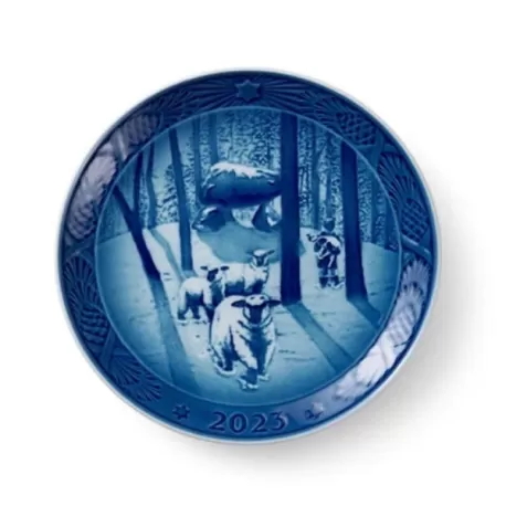 Piatto Natale 2023 'Time in the Forest' - Royal Copenhagen