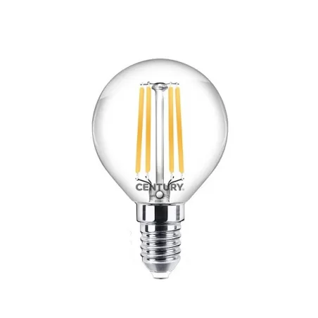 Lampadina zaffiro led miniglobo E14 4,5W calda