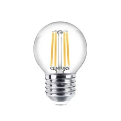 Lampadina zaffiro led miniglobo E14 4W naturale