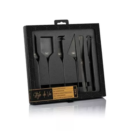 Set coltelli da burro e formaggio Nero - Style de Vie