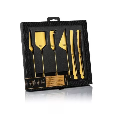 Set coltelli da burro e formaggio Gold - Style de Vie