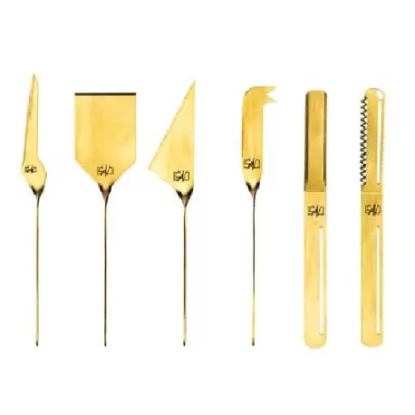 Set coltelli da burro e formaggio Gold - Style de Vie