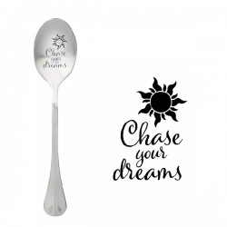 Cucchiaio con messaggio - Insegui i tuoi sogni - One Message Spoon